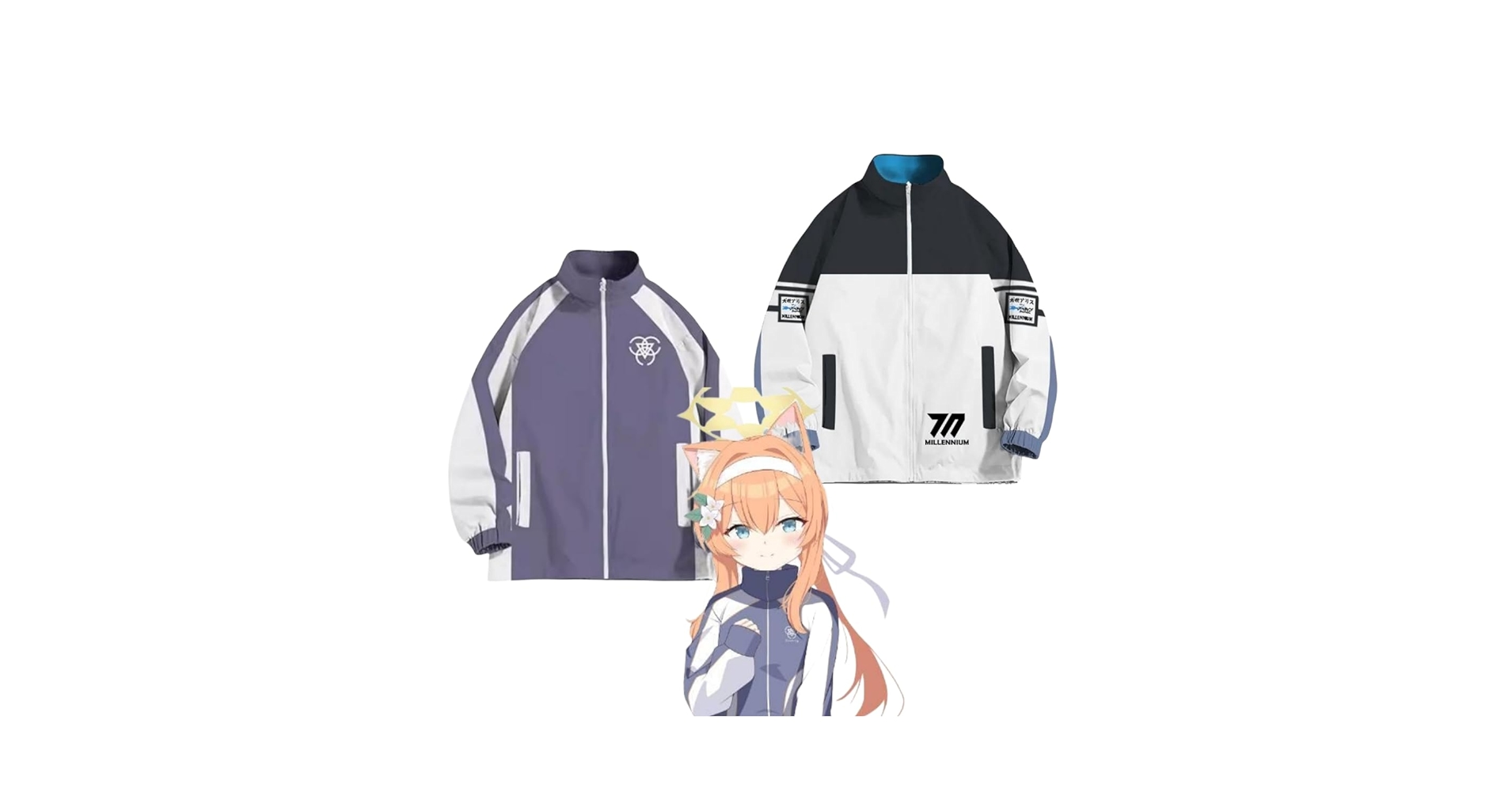 Amazon.co.jp: [鹿鳴店] ブルーアーカイブ ジャケット
